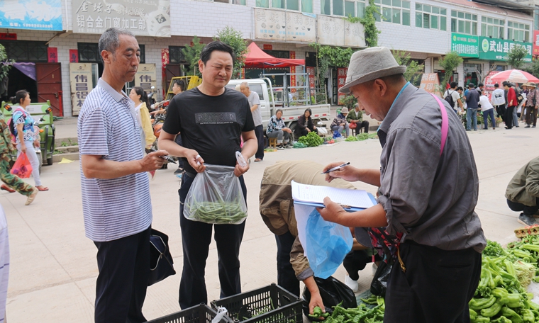 武山架豆质量安全检测合格率达到100%